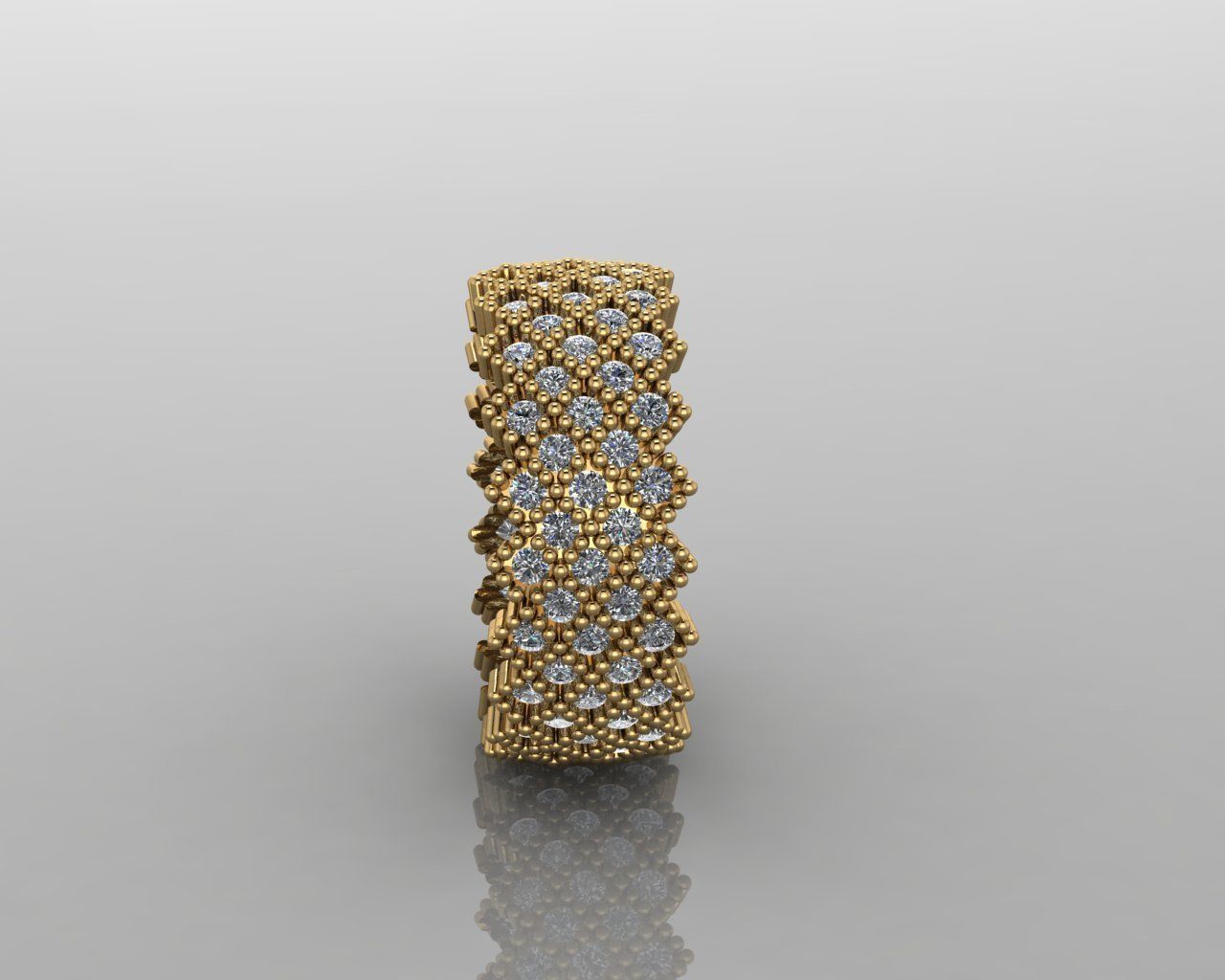 jewellry ring 3D print model_9