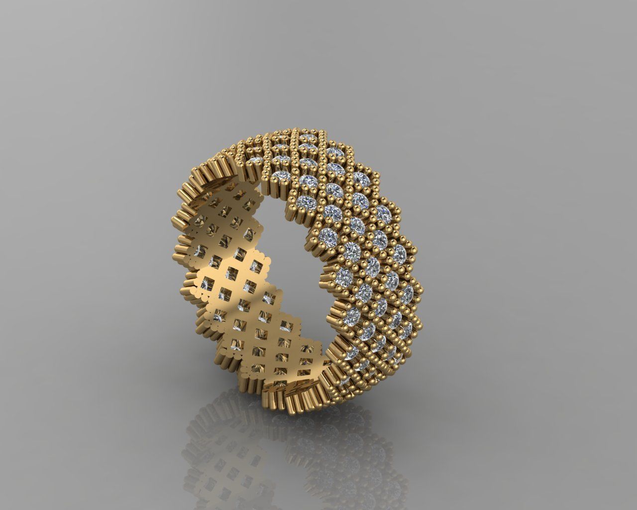 jewellry ring 3D print model_5