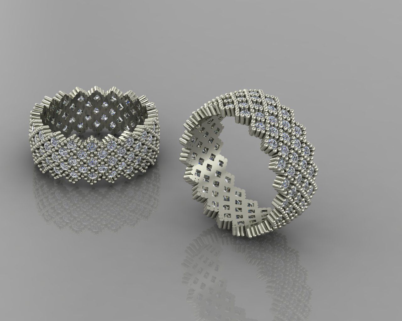 jewellry ring 3D print model_2