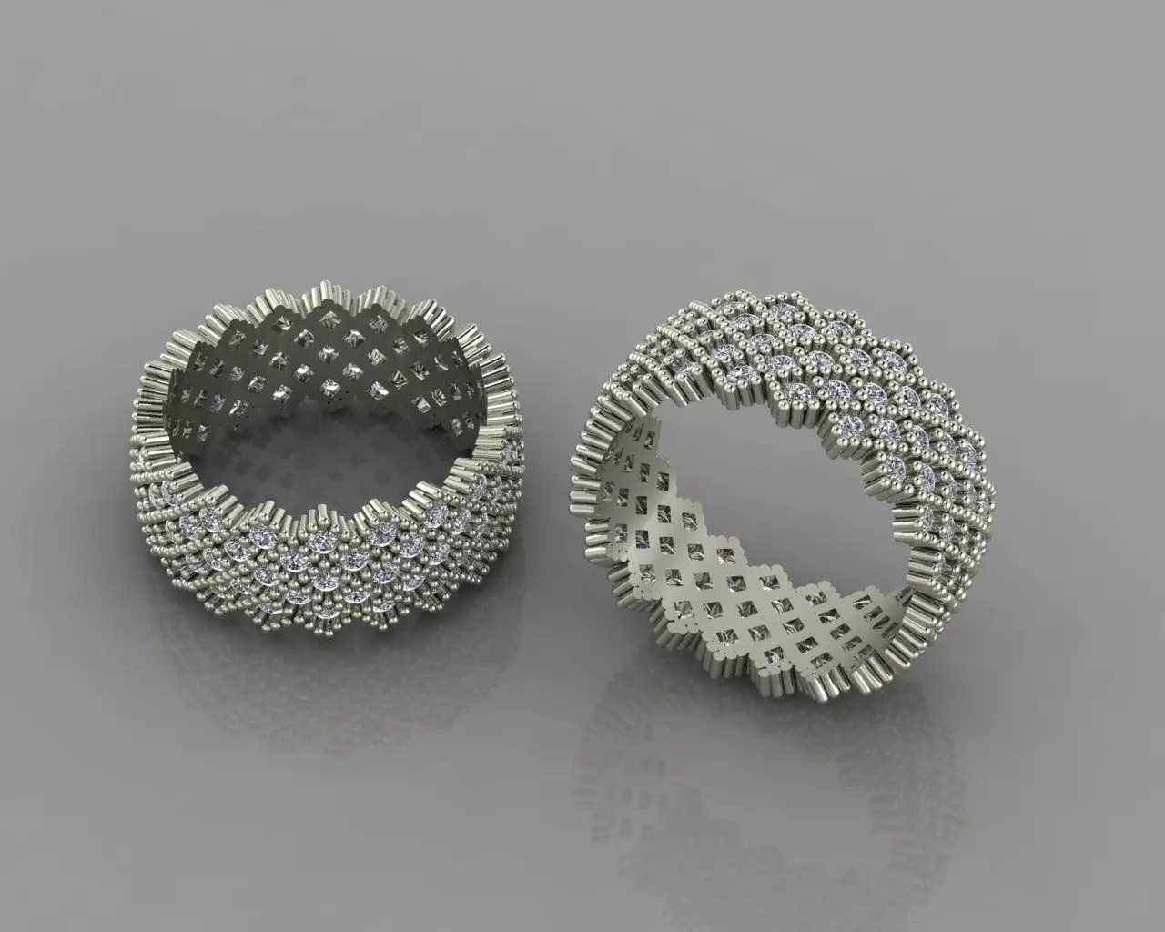 jewellry ring 3D print model_0