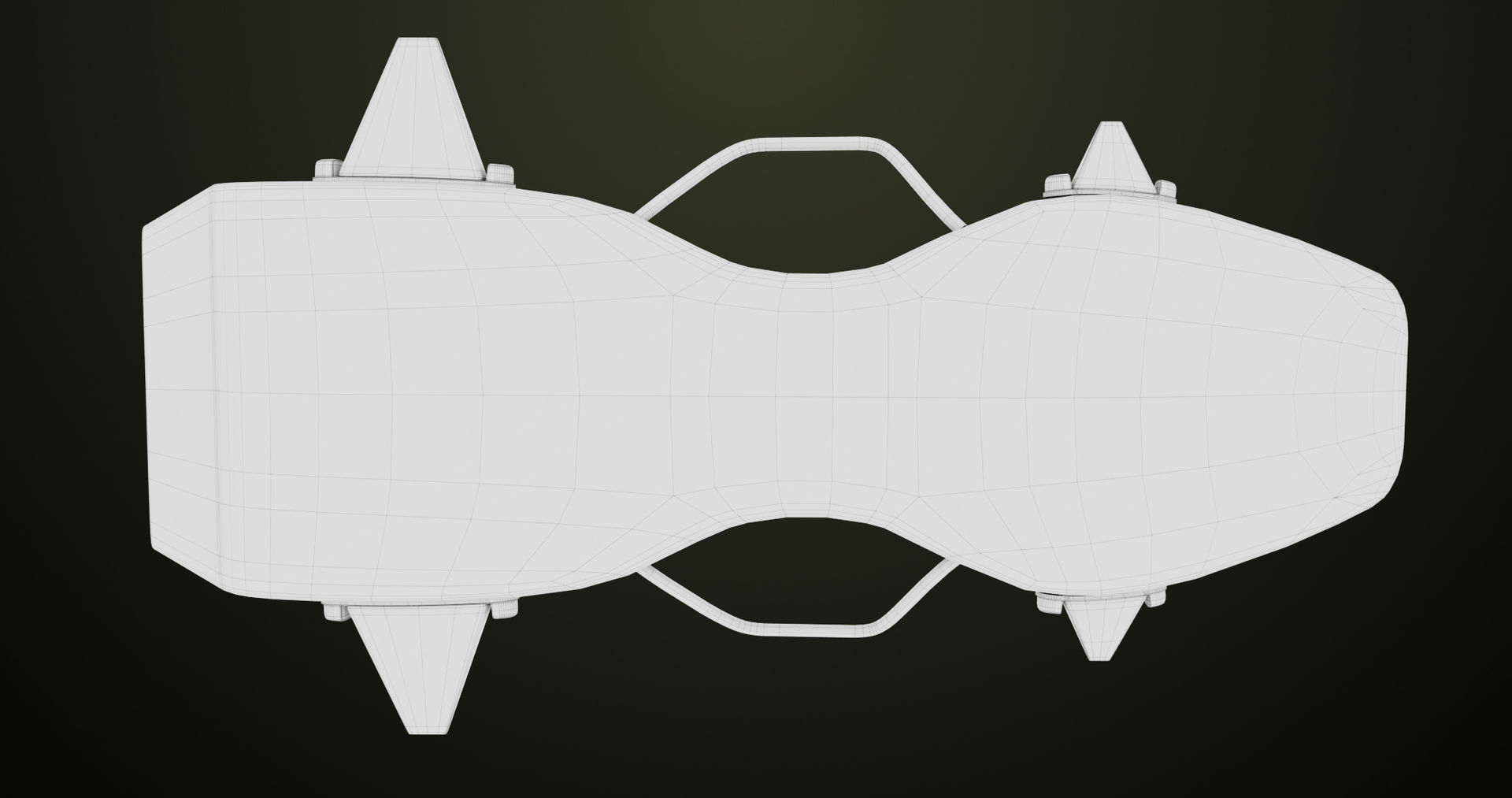 5 Sci Fi Hoverboards All PBR Unity UE Textures Included 3D Model Collection_21