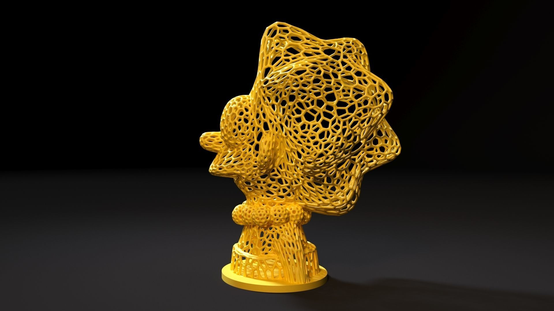 Lisa Simpson 3D print model_2