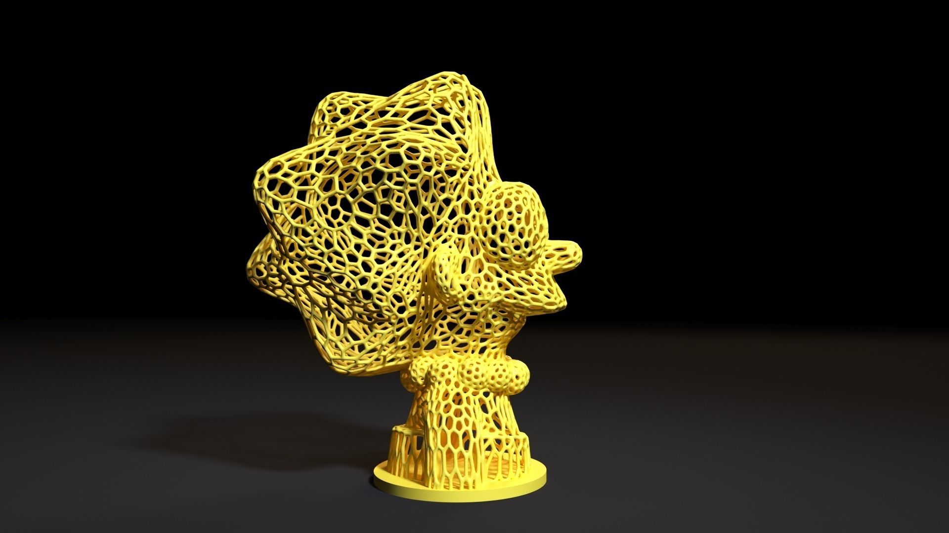 Lisa Simpson 3D print model_6