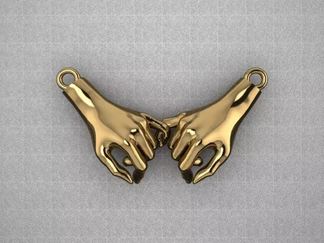 3D pendant of promise 3D print model_0