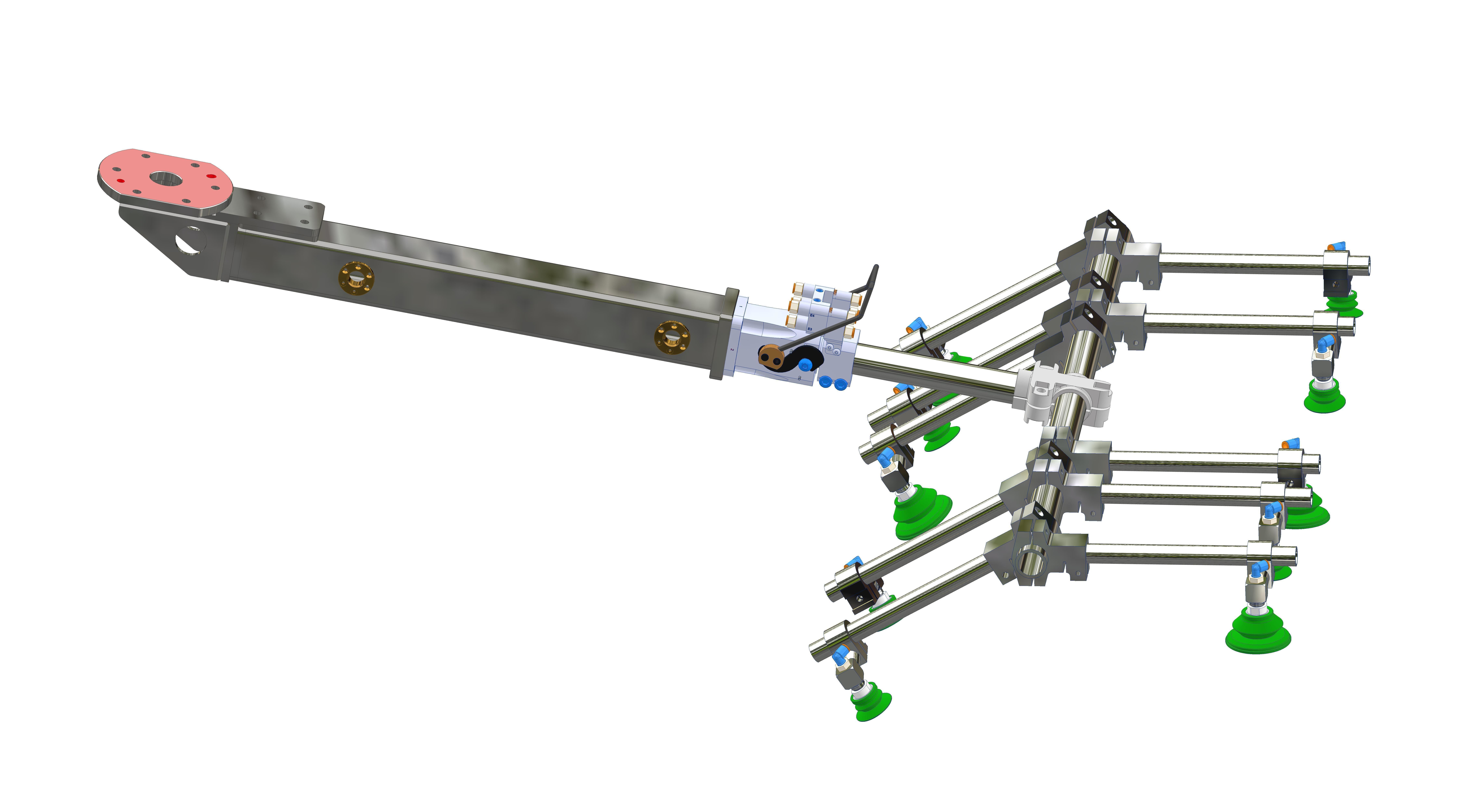 Sheet metal robot tooling for tandem press line 3D model_1