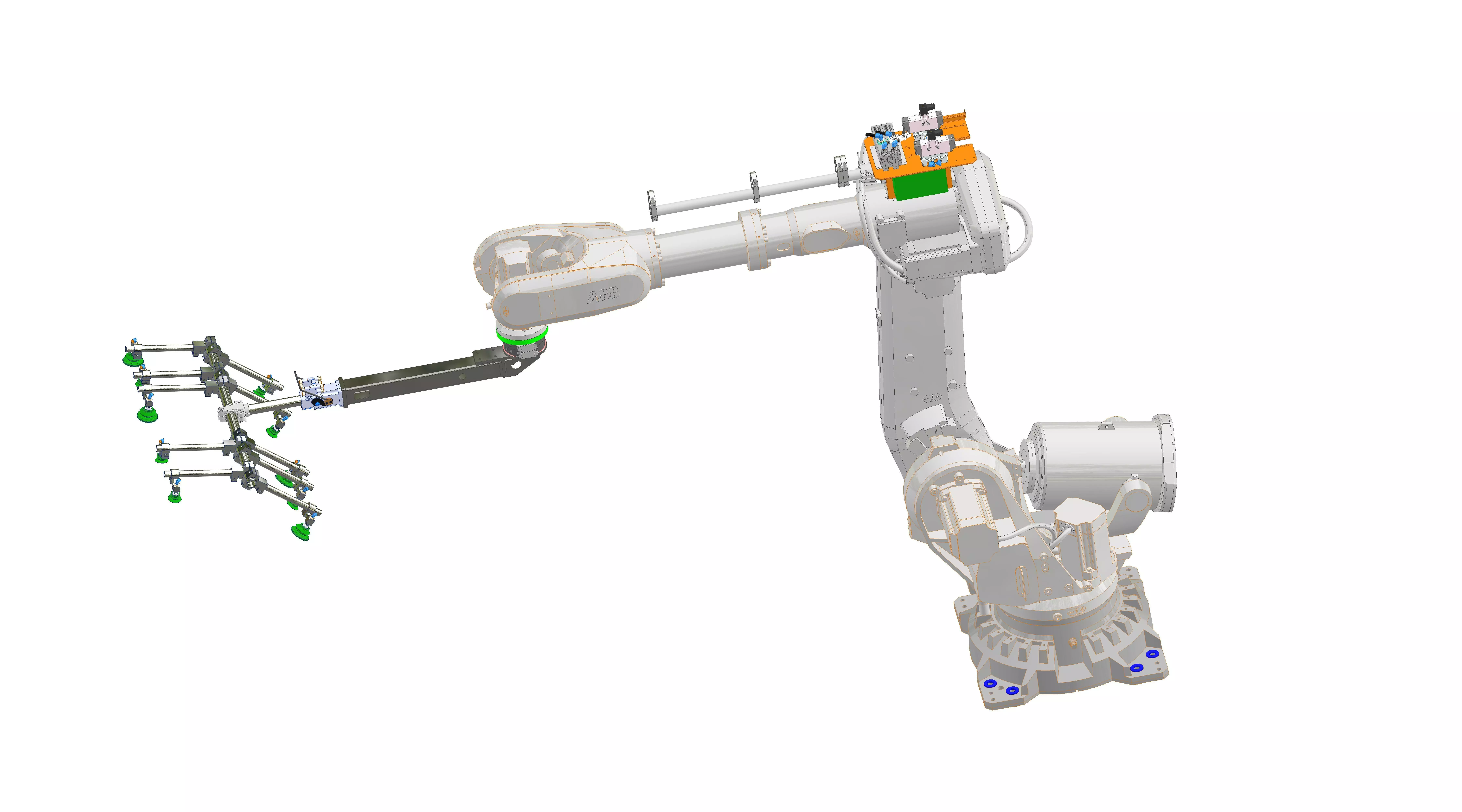 Sheet metal robot tooling for tandem press line 3D model_0