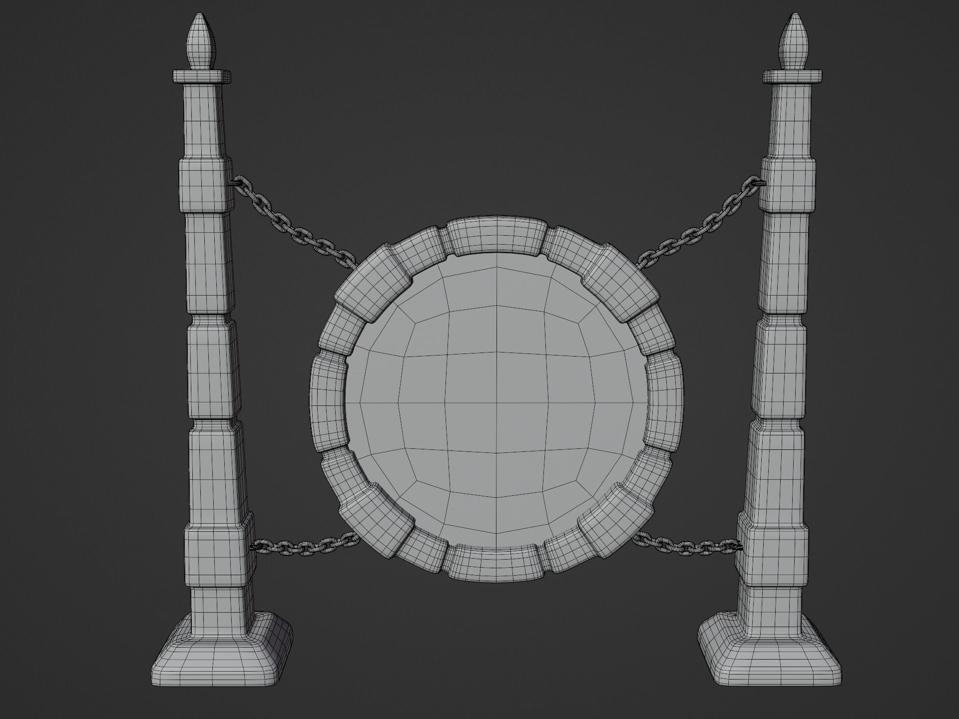 Cartoon Portal 4 3D model_9