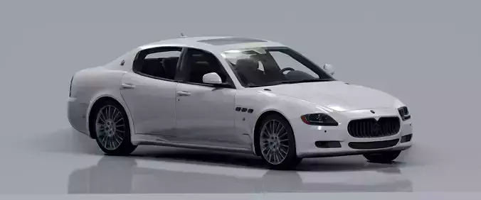 Maserati Quattroporte - Photorealistic