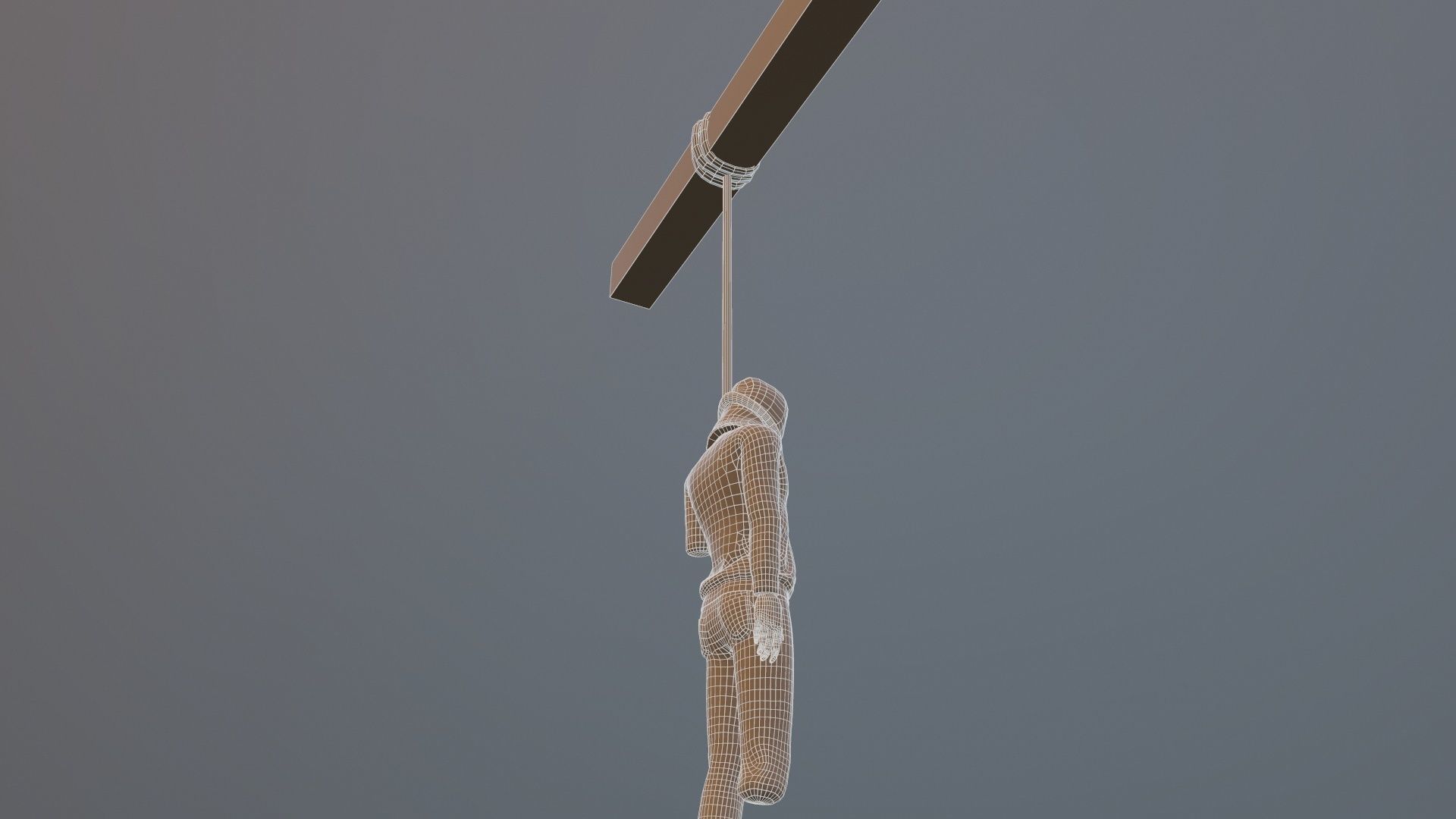 hungedv2 Low-poly 3D model_16