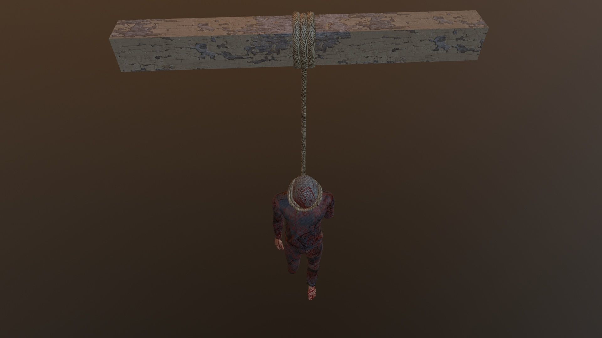 hungedv2 Low-poly 3D model_7