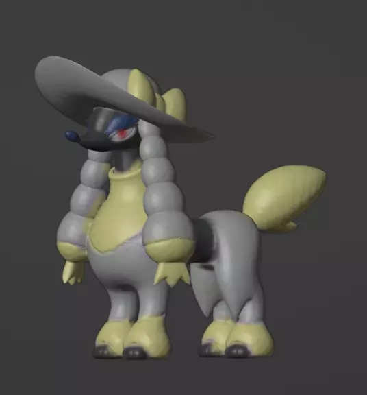 Furfrou Debutante Trim 3D print model_0