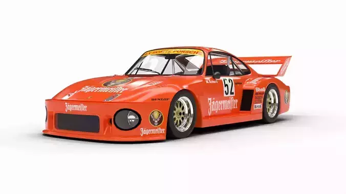 Porsche 935 77 1977 52 Jagermeister Racing 