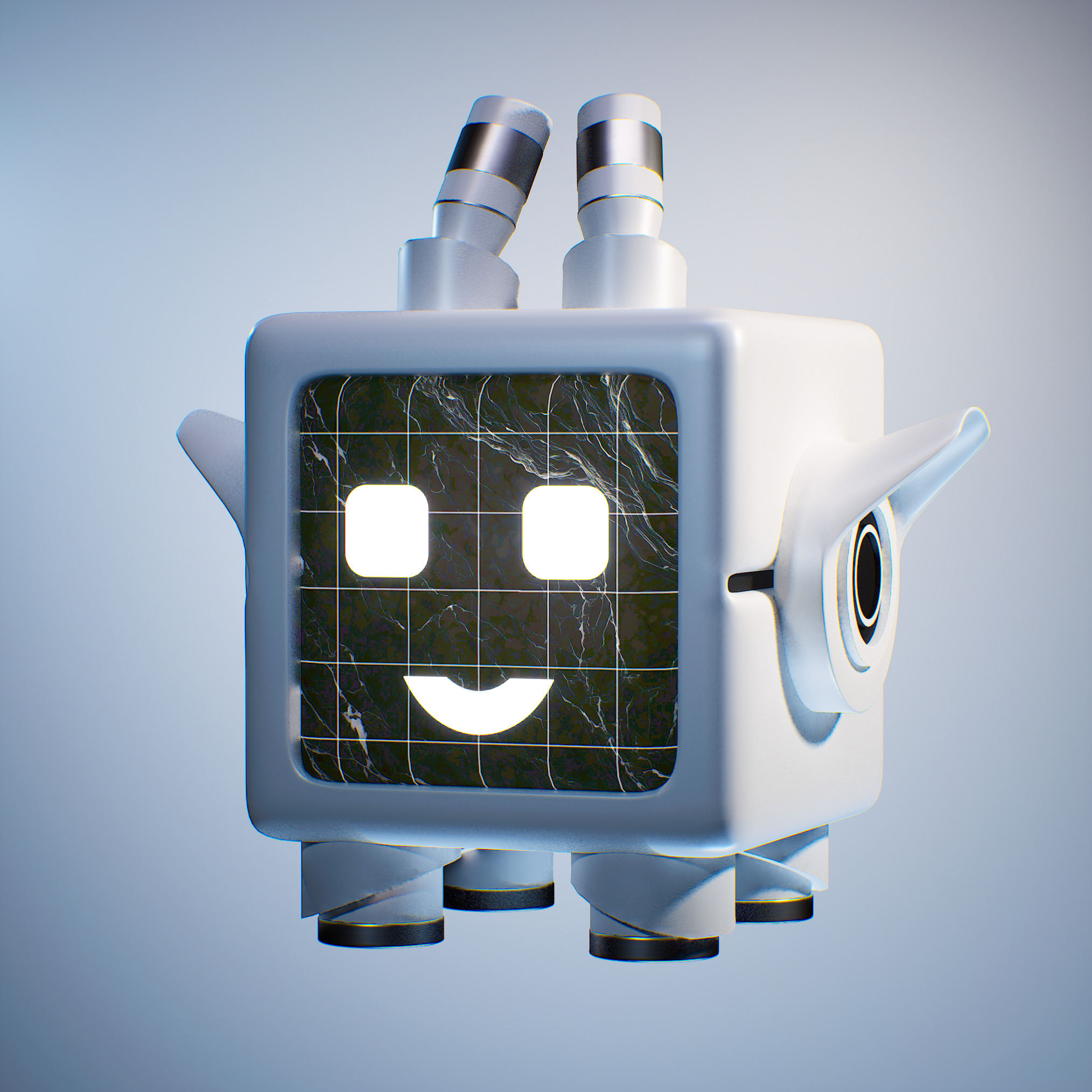 Robot 3D print model_1