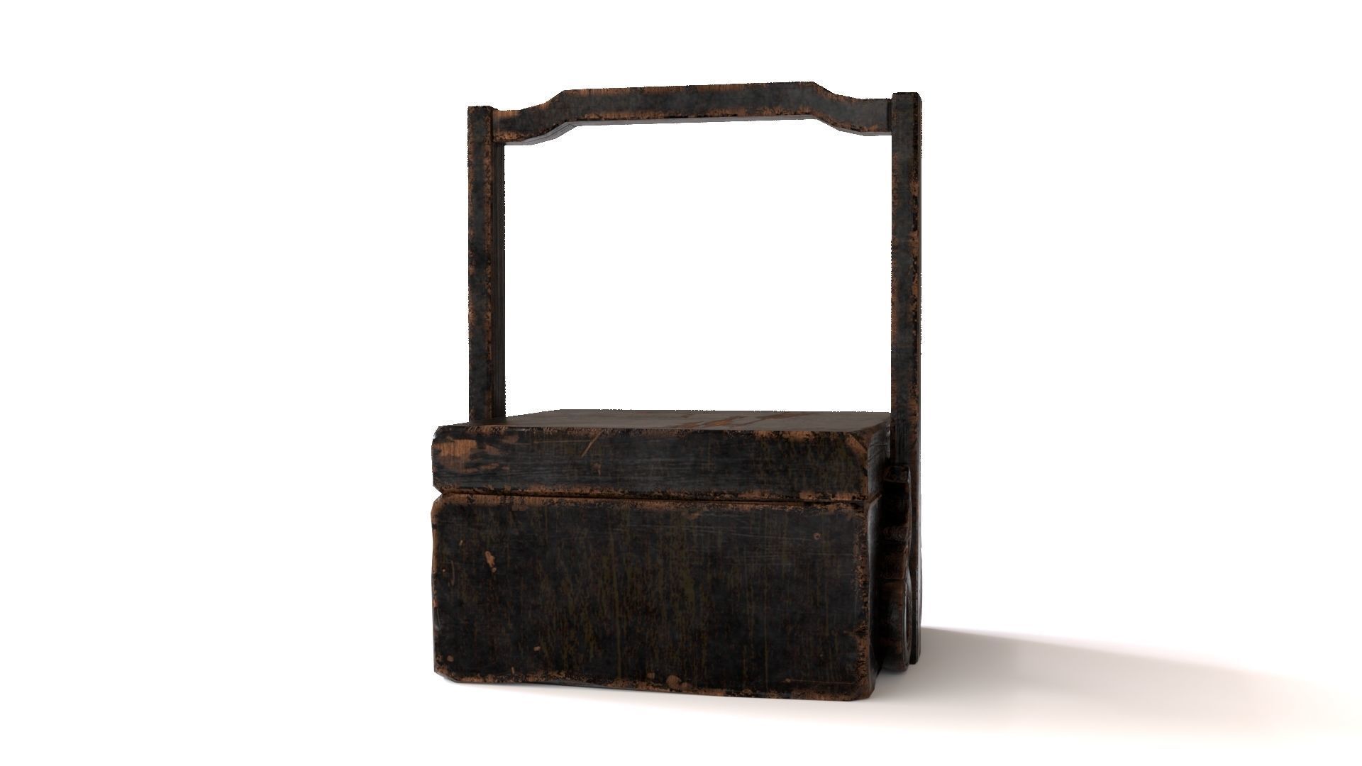 old chest 3D model_1