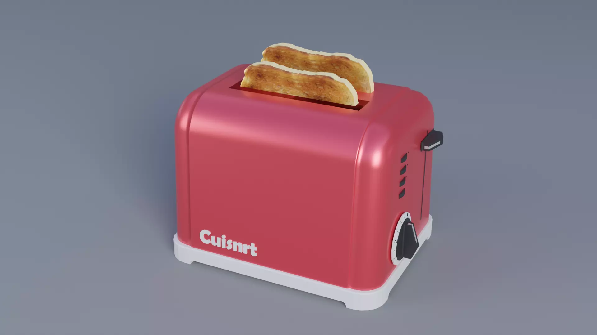 Toaster Low-poly 3D model
