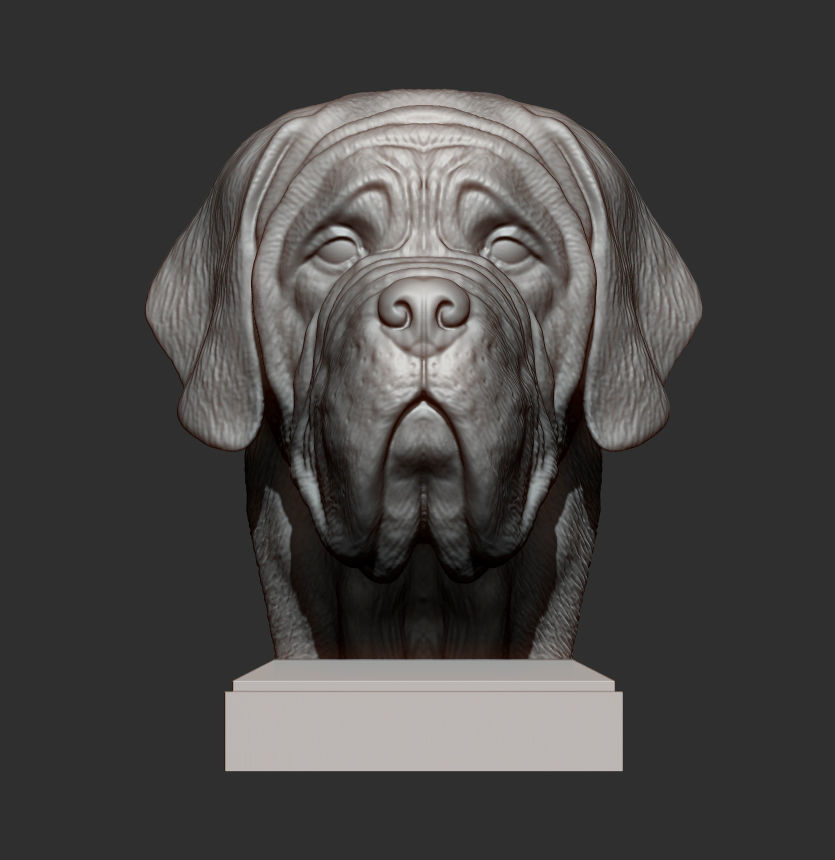 Mastiff 3D print model_4