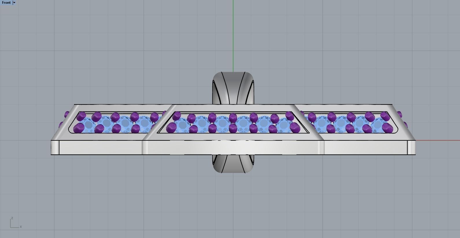 Enamel cross model 350 3D print model_9
