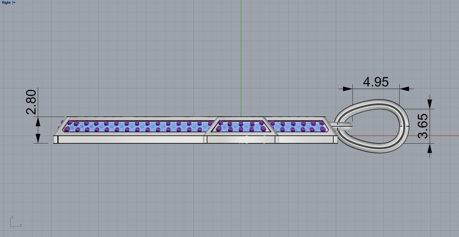 Enamel cross model 350 3D print model_10