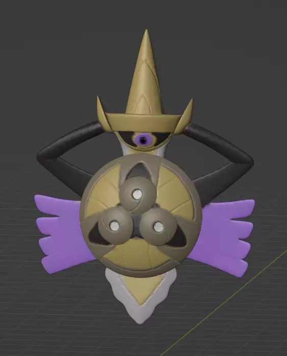 Aegislash 3D print model