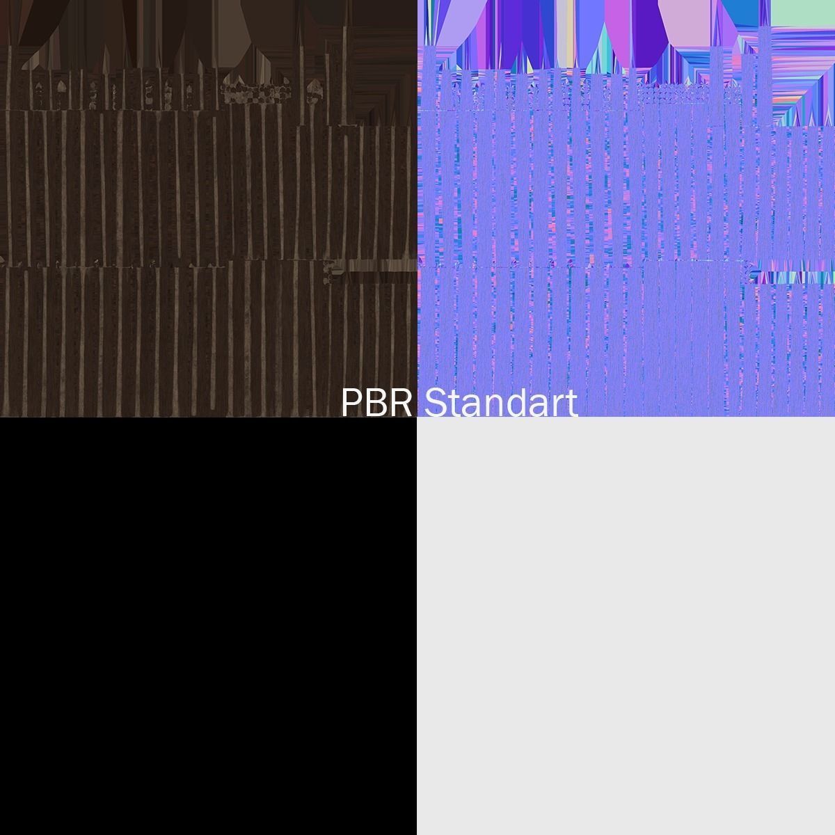 Realistic Medieval Watchtower Low-poly 3D model_15