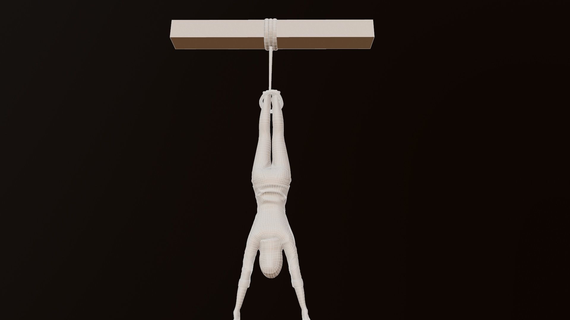 hangedv3 Low-poly 3D model_8