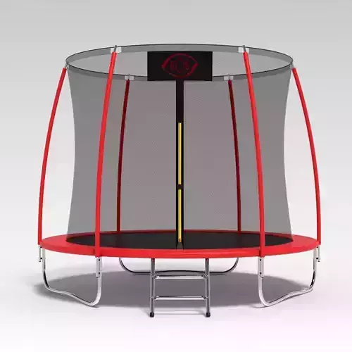 Trampoline for Sport and Fitness 252x205cm x 6 3D model