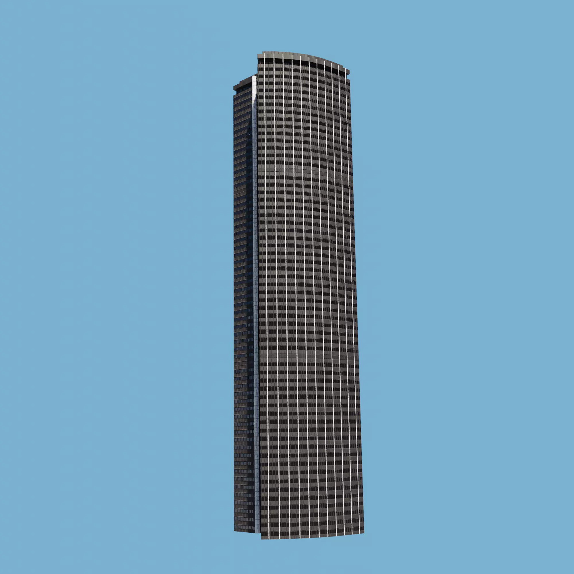 Tour Montparnasse Free 3D model_0