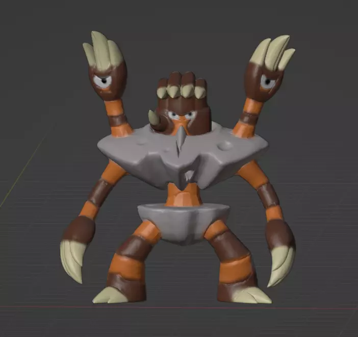 Barbaracle 3D print model_0