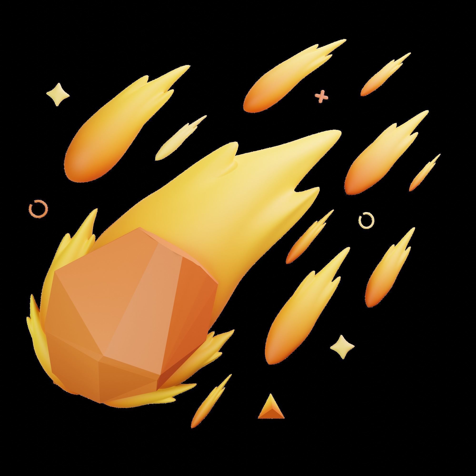 3D Space Icons 3D model_13
