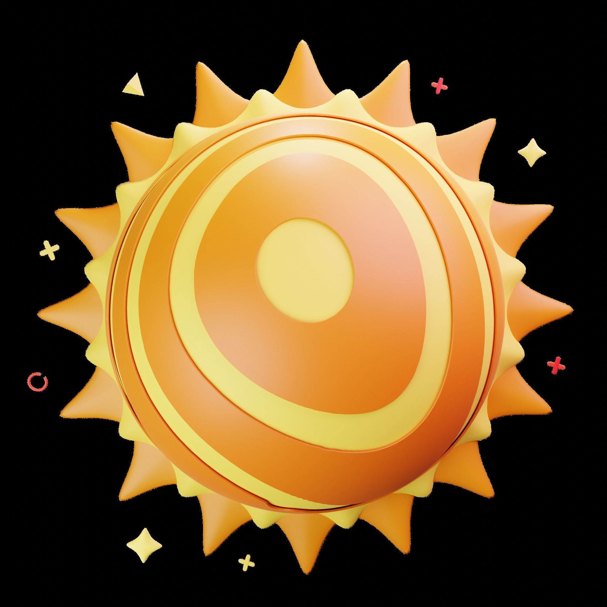 3D Space Icons 3D model_10