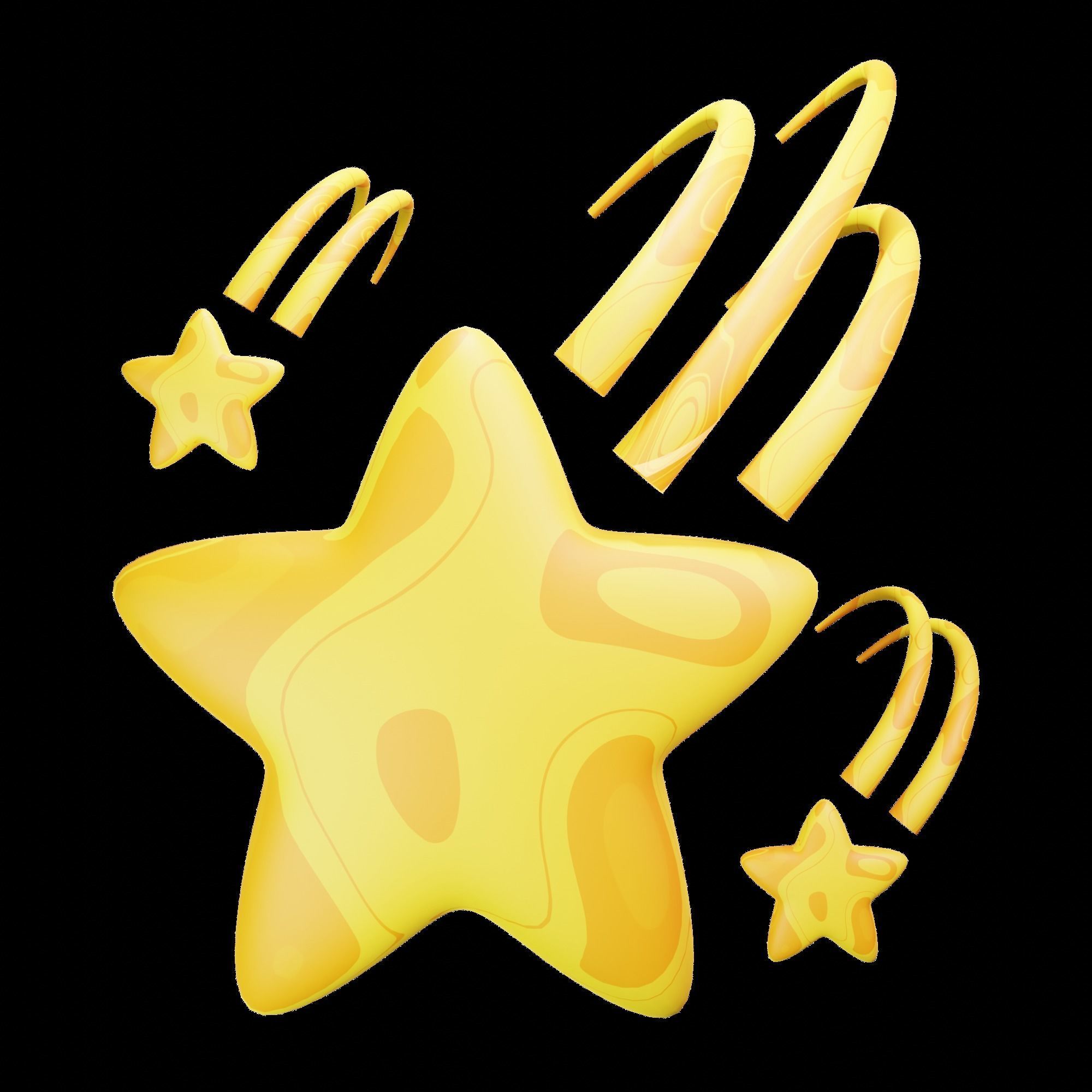 3D Space Icons 3D model_6
