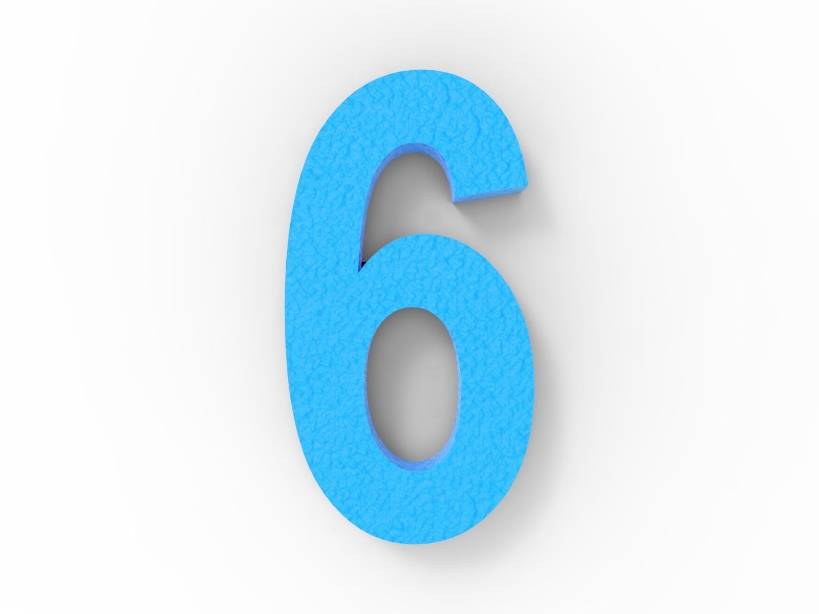 3D Printable Numbers - 0-9 - Arial Font - 20mm 3D print model_9