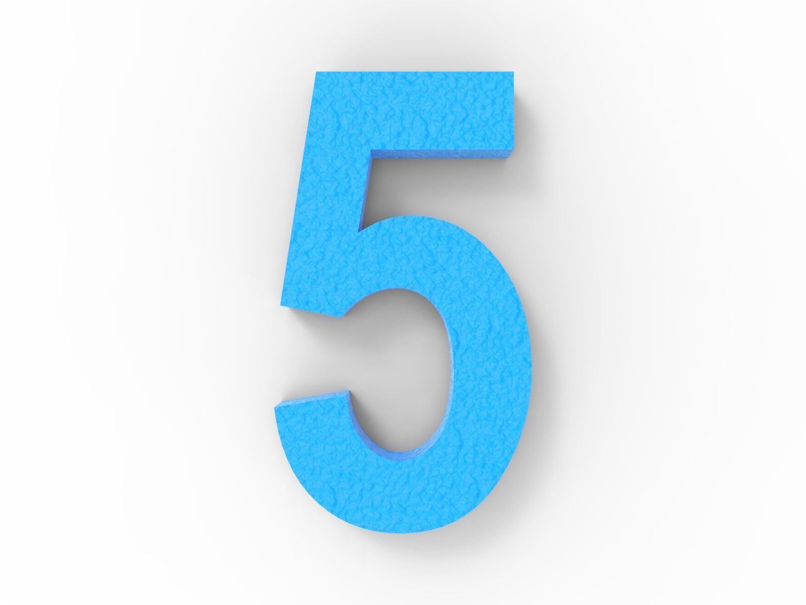 3D Printable Numbers - 0-9 - Arial Font - 20mm 3D print model_8