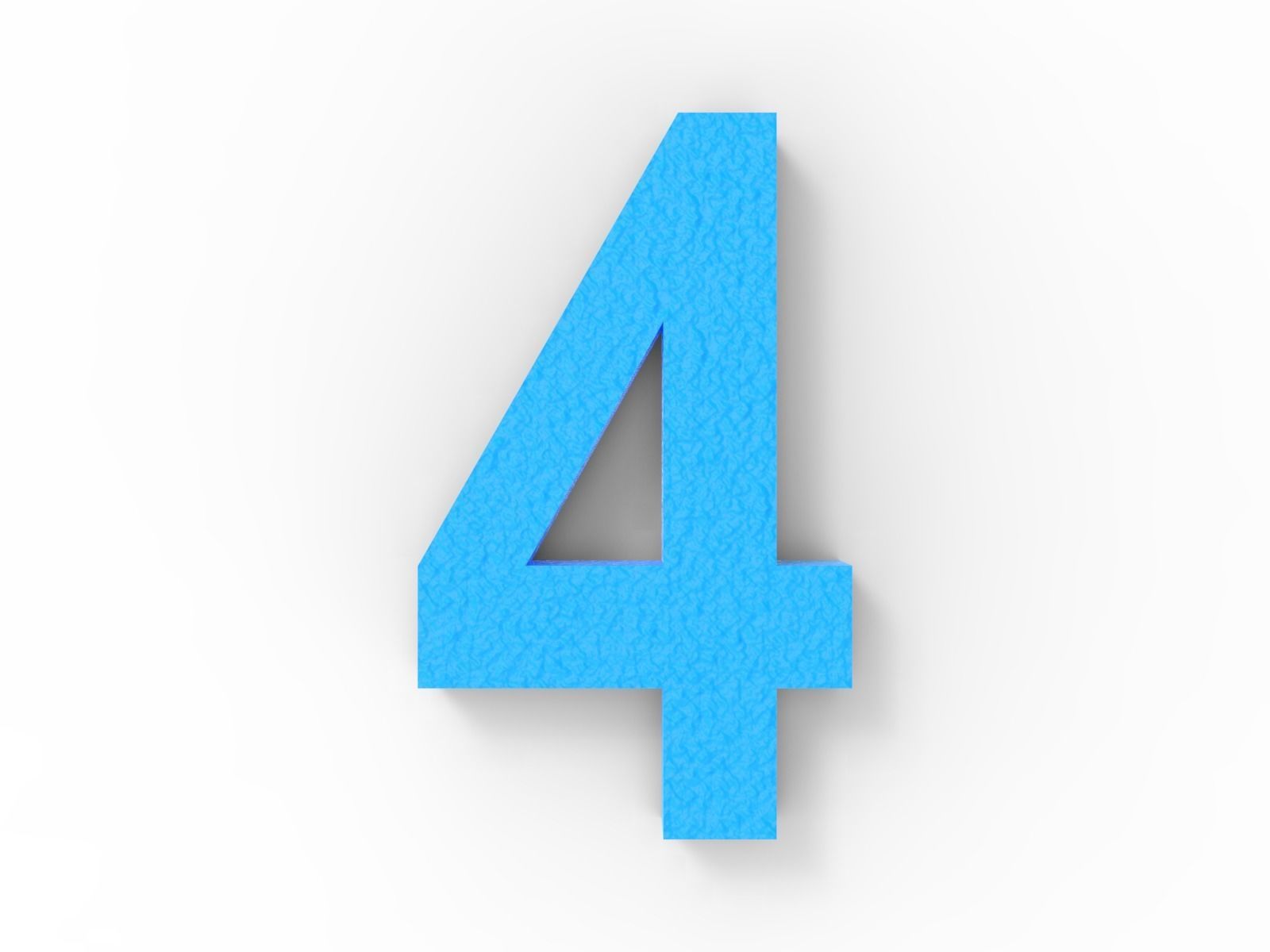 3D Printable Numbers - 0-9 - Arial Font - 20mm 3D print model_7