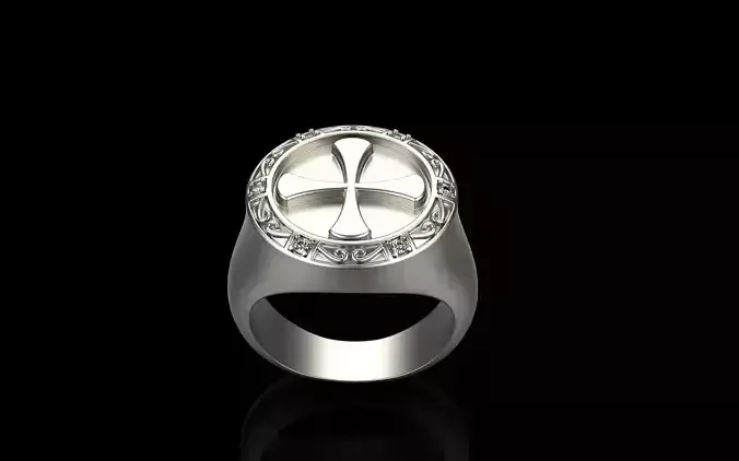 Cross ring model 353  3D print model