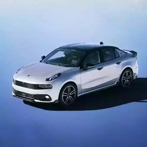 Lynk And Co 03 Plus 2021 Low-poly 3D model