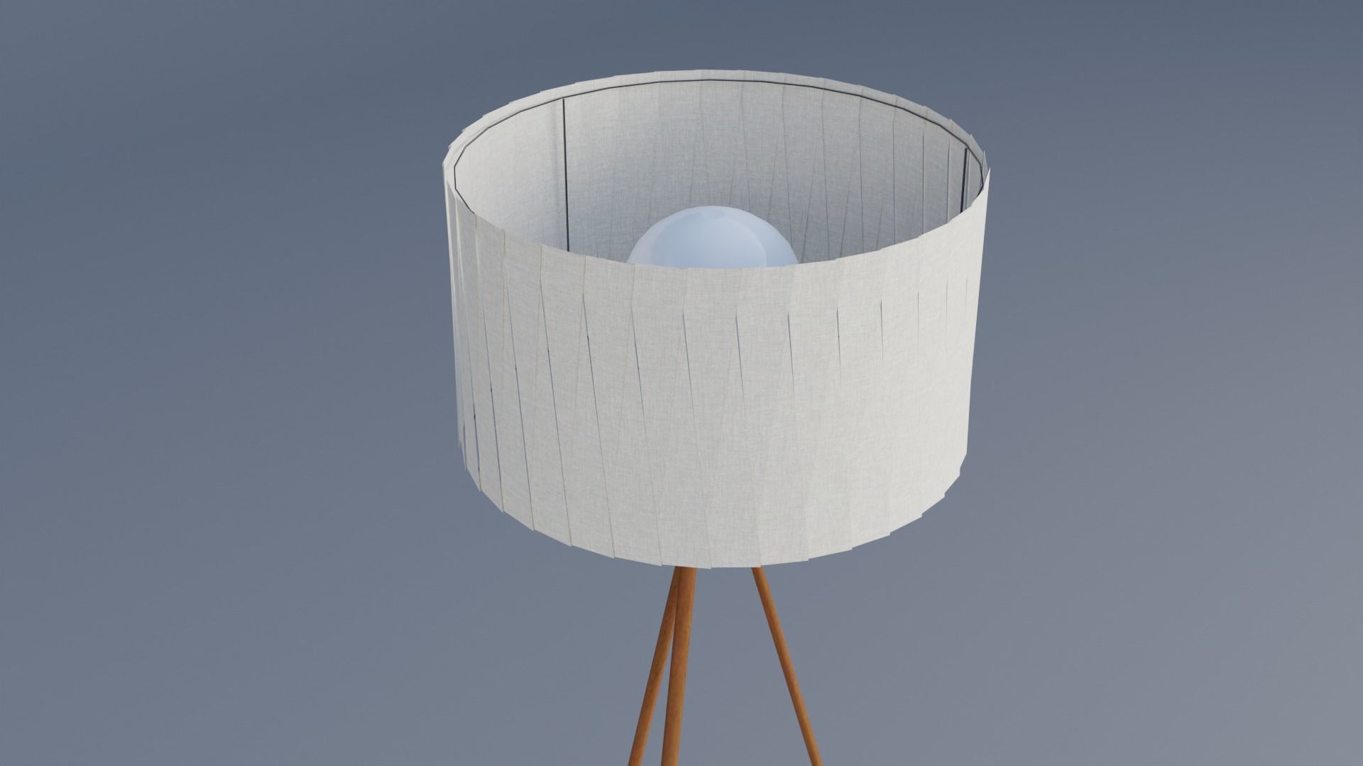 Floor Lamps Low-poly 3D model_2