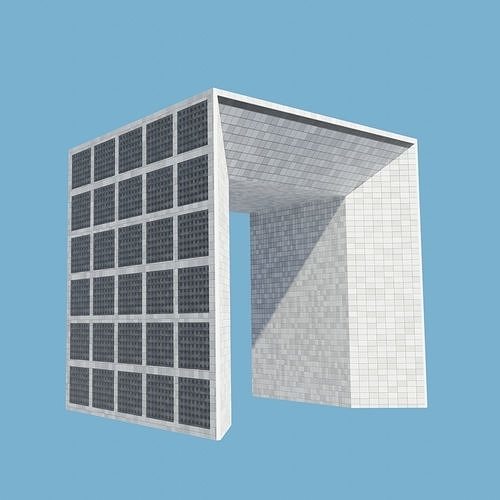 Grand Arche Free 3D model