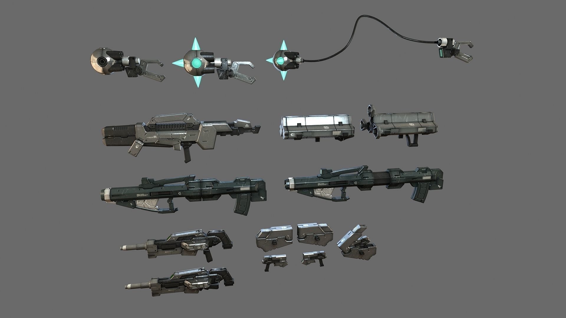 MOBILE SUIT GNY-001F GUNDAM ASTRAEA TYPE-F AVARANG DASH OP-SET 3D model_11