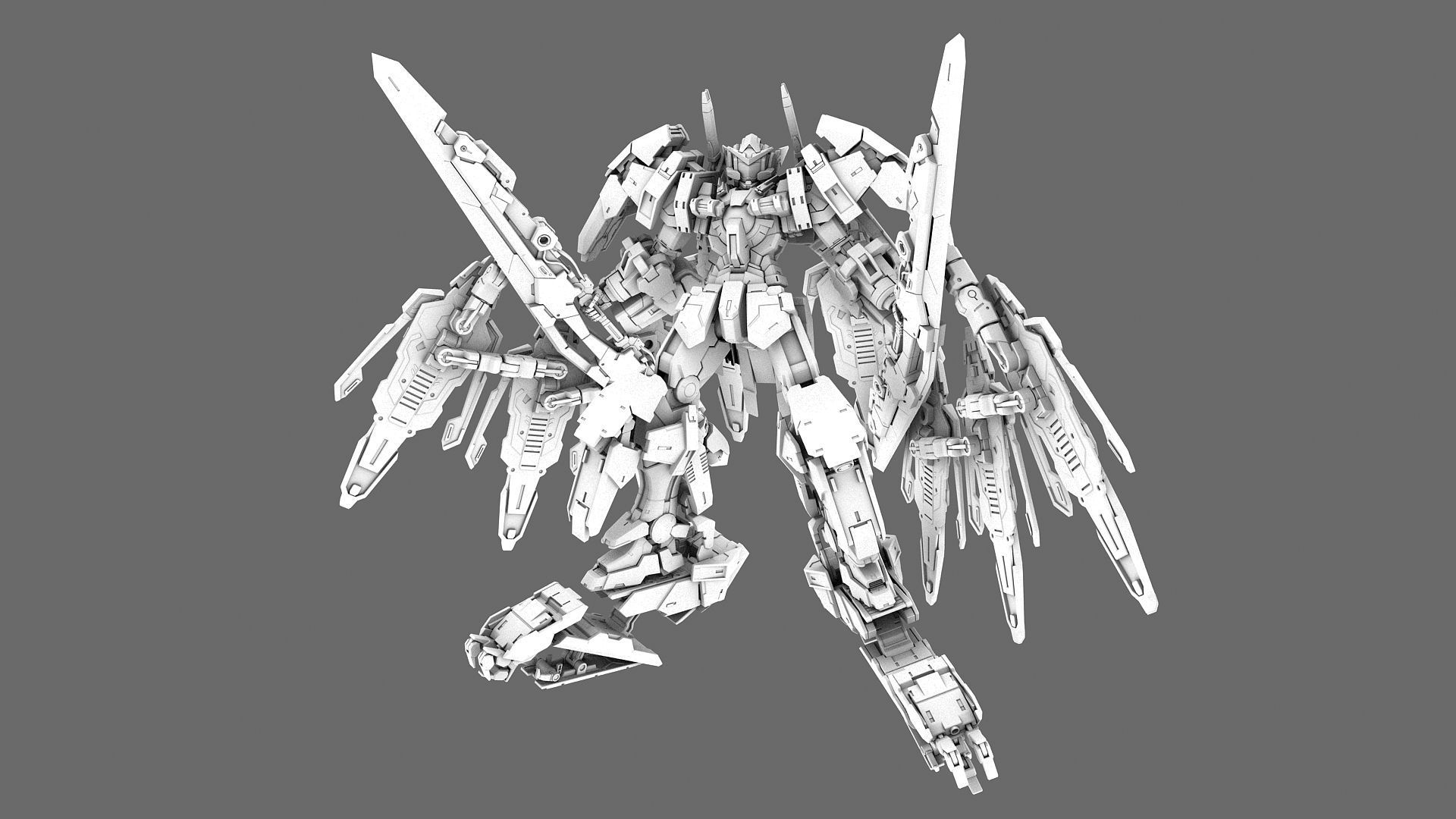 MOBILE SUIT GNY-001F GUNDAM ASTRAEA TYPE-F AVARANG DASH OP-SET 3D model_19