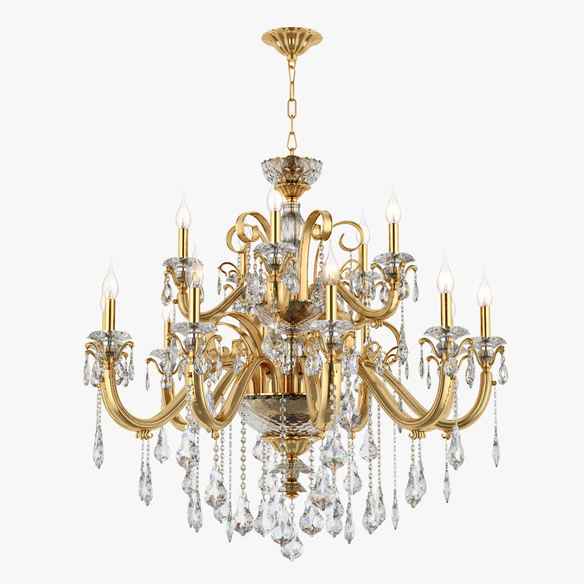 788 Lusso Osgona Collection of Classical Lamps Gold _16