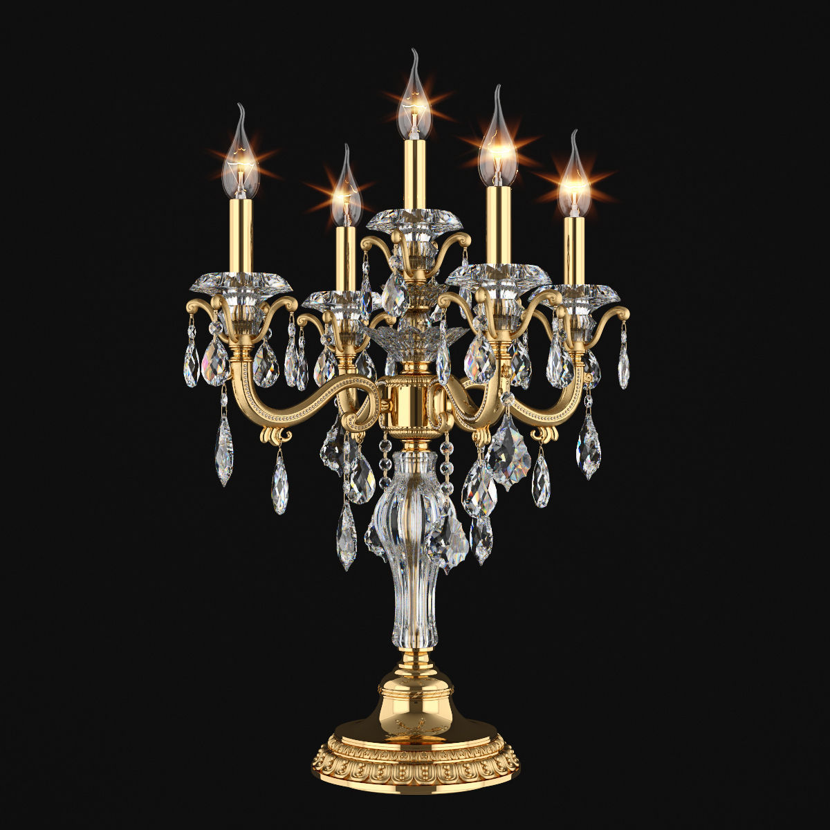788 Lusso Osgona Collection of Classical Lamps Gold _36