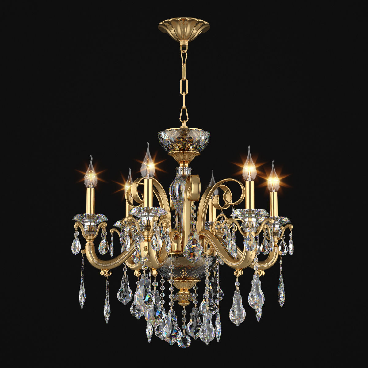 788 Lusso Osgona Collection of Classical Lamps Gold _1