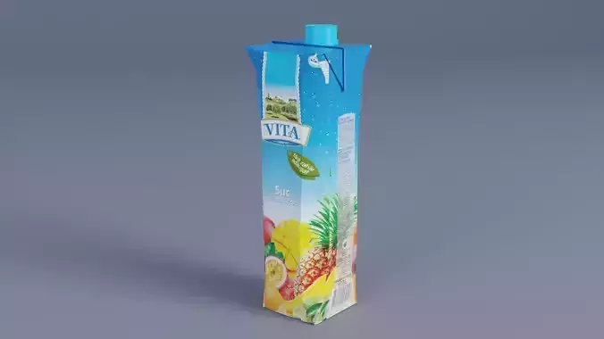 Juice Carton Box