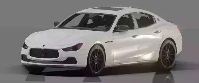 Maserati Ghibli - Photorealistic