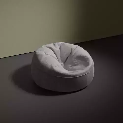 bean buff chair Free 3D model