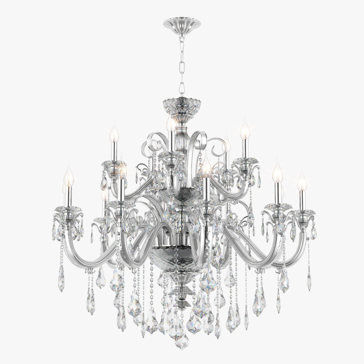 788 Lusso Osgona Collection of Classical Lamps Silver _16