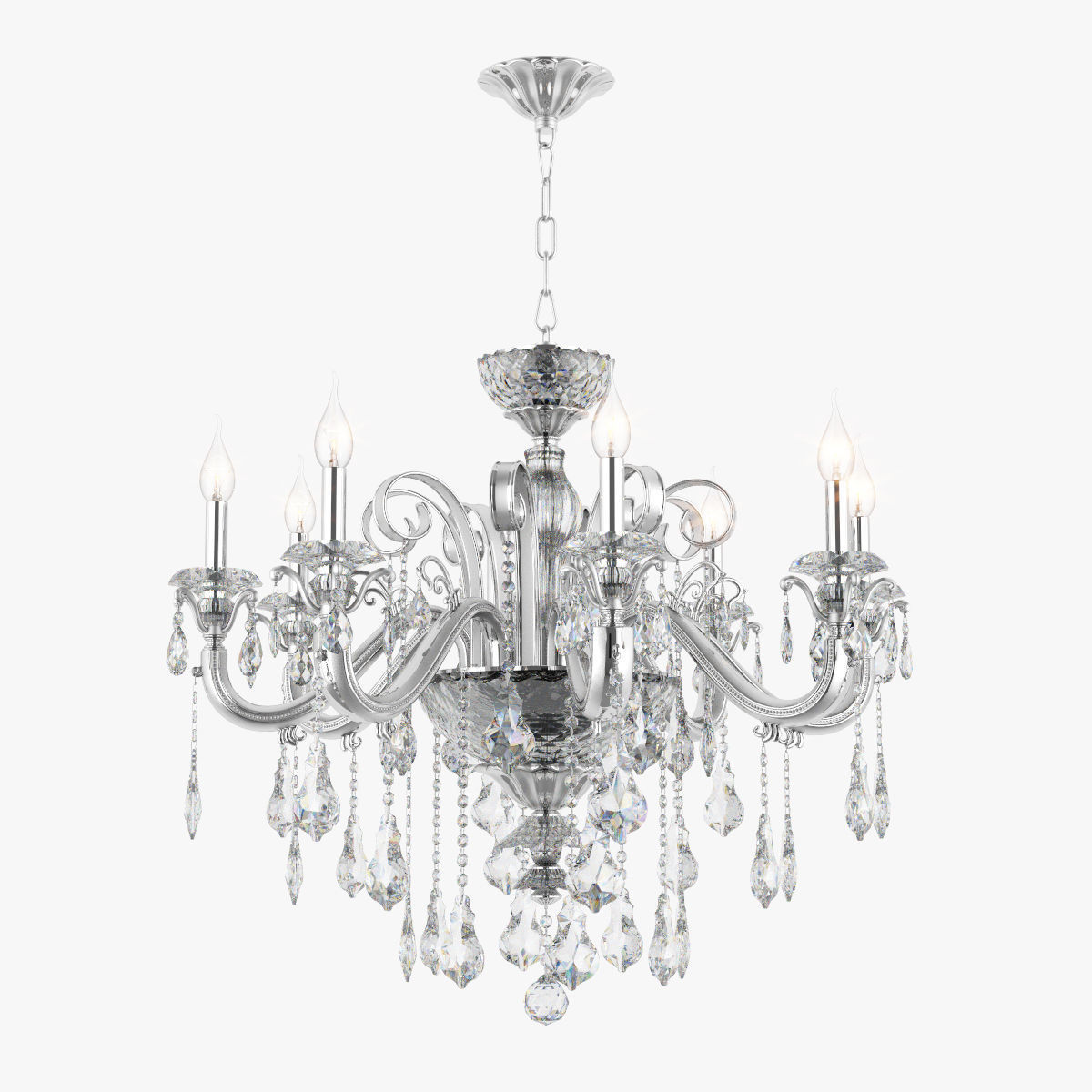 788 Lusso Osgona Collection of Classical Lamps Silver _9