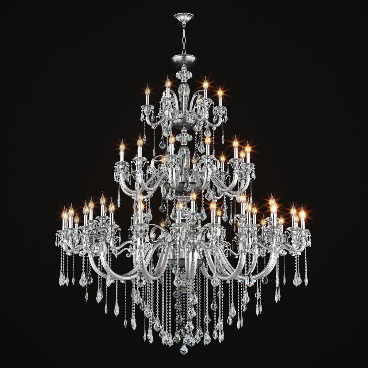 788 Lusso Osgona Collection of Classical Lamps Silver _22
