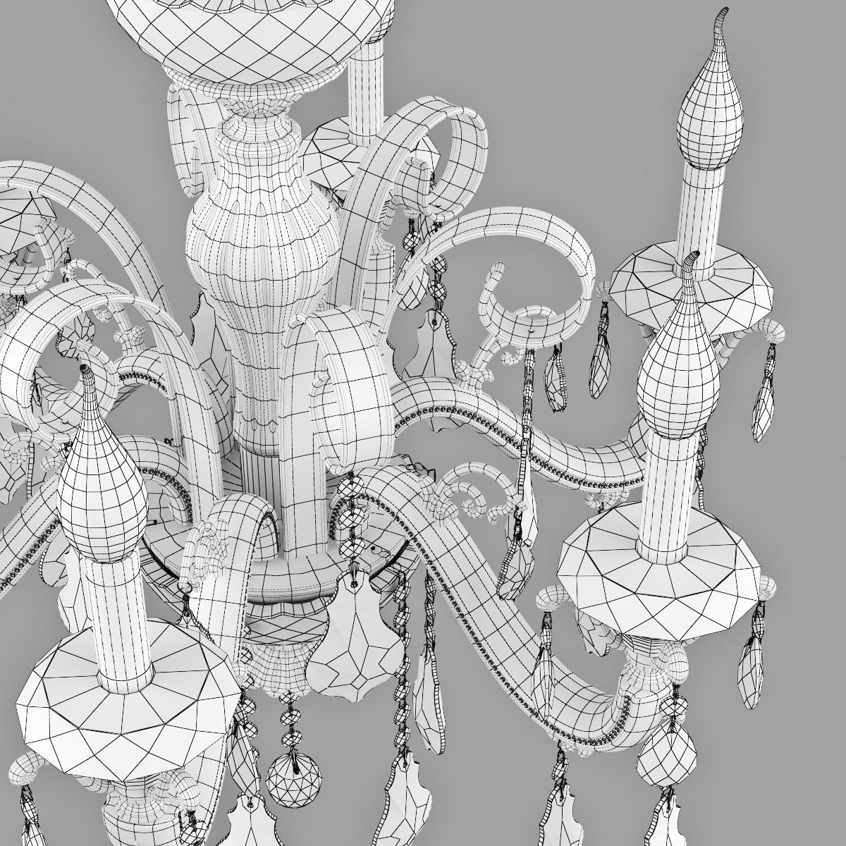 788 Lusso Osgona Collection of Classical Lamps Silver _5